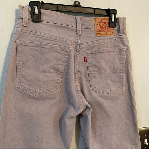 Levi orange tab 550 straight leg pants tan/khaki size 10 - Picture 4 of 7